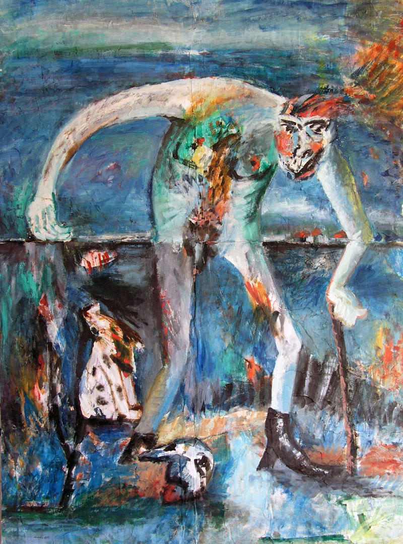 Le pèlerin  - h.s. affiche - 114 x 154 – 1995