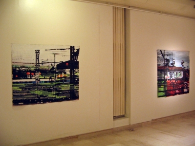 Vue de l'exposition au musée Déchelette à Roanne- 2012